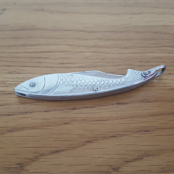 Find your favorite product Vintage Fish Shaped Pen Knife , fish shaped  pocket knife 