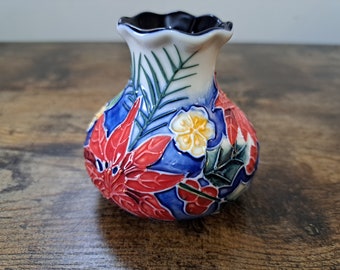 Vintage Hand Painted Old Tupton Ware Vase, Made in England - Etsy UK