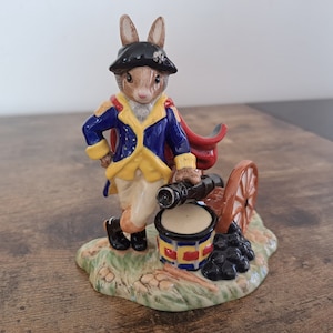 Royal Doulton Bunnykins, George Washington Figur, DB367, Limitierte Auflage, ohne Verpackung