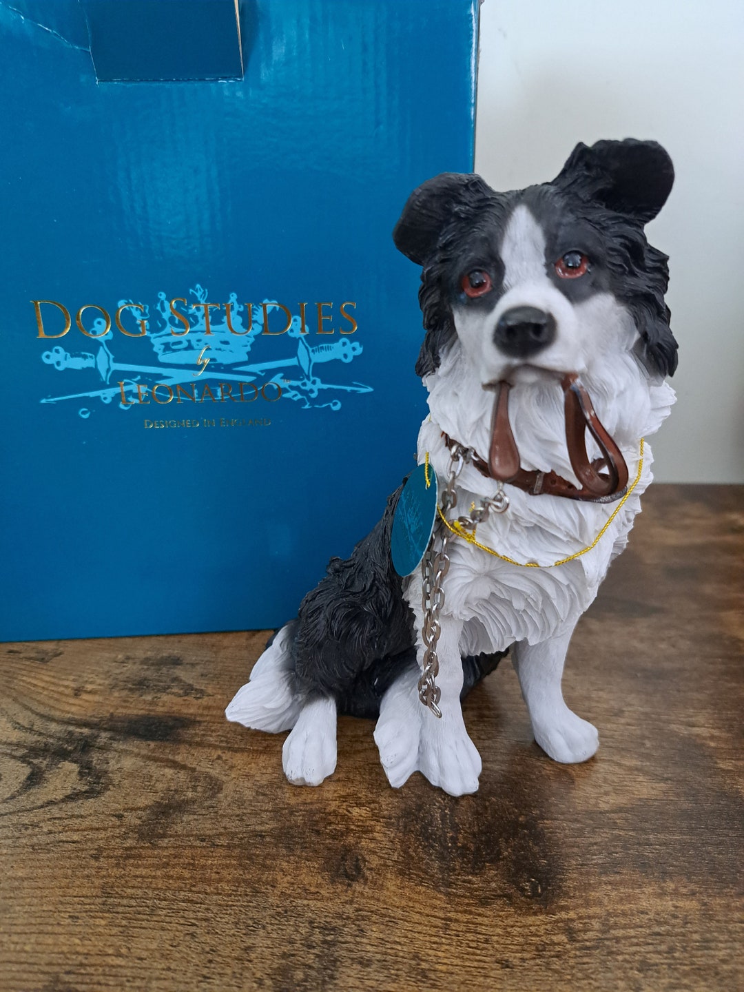 Sitting Jack Russell Terrier Dog Ornament Bronze Walkies The Leonardo