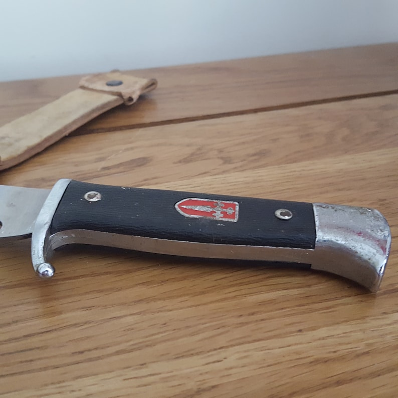 Vintage Albacete Fixed Blade Knife Spanish Knife leather Etsy