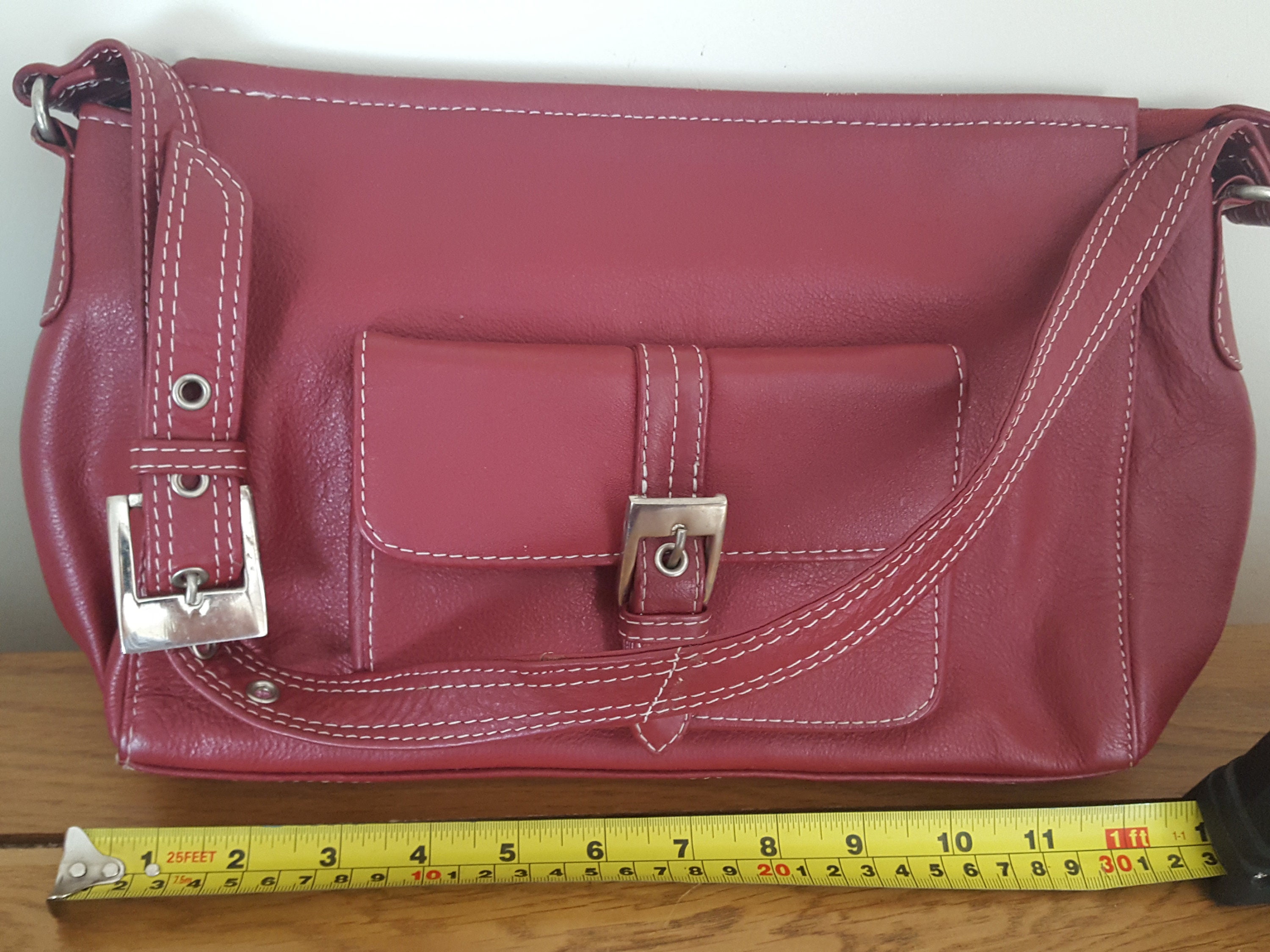 Joshua Taylor Ladies Handbag Designer Bag Maroon Bag - Etsy UK
