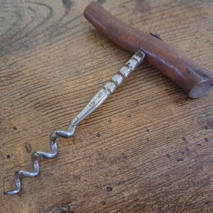 Vintage Corkscrew, Barware, bottle opener