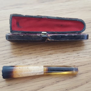 Antique Cheroot Holder, cigarette holder, Original Box