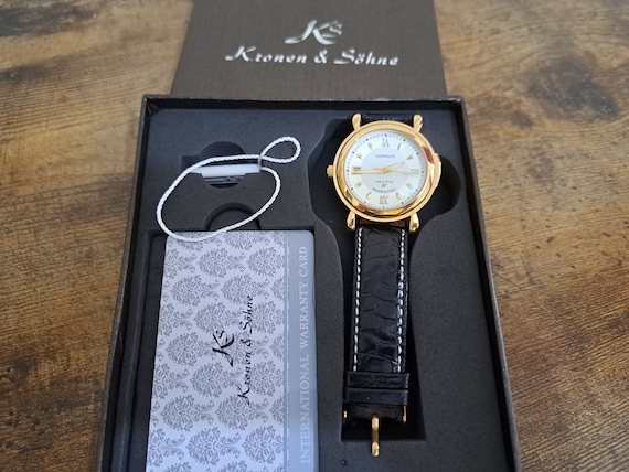 Kronen & sohne clearance men's wrist watch
