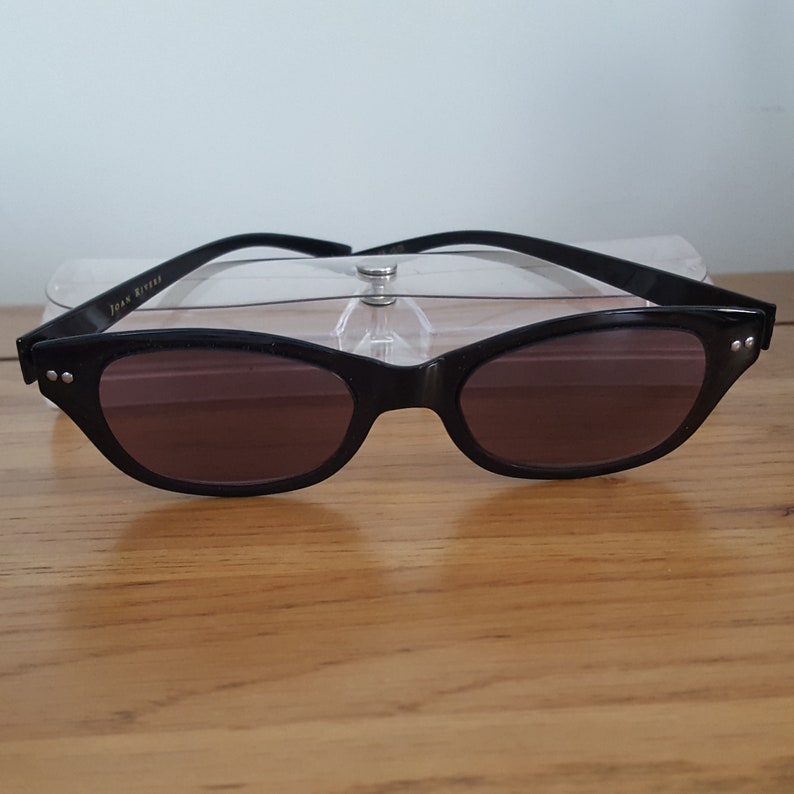 Reading Sunglasses 3.00 Cased Spectacles Joan Rivers Etsy