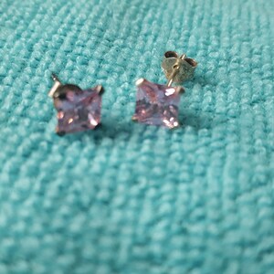 Vintage Silver Earrings, Stud earrings, pierced ears, sterling silver jewellery
