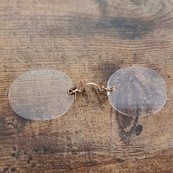 Antique Pince-Nez Spectacles, Rimless Glasses