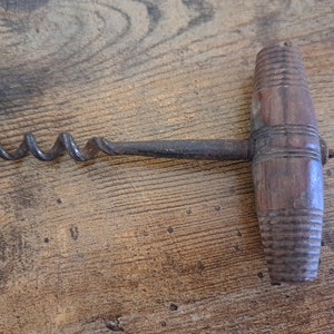 Vintage Corkscrew, Barware, bottle opener