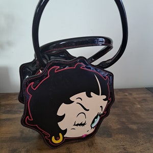 Betty Boop Yoga Bag Handmade Quilted Overnight Travel Bag