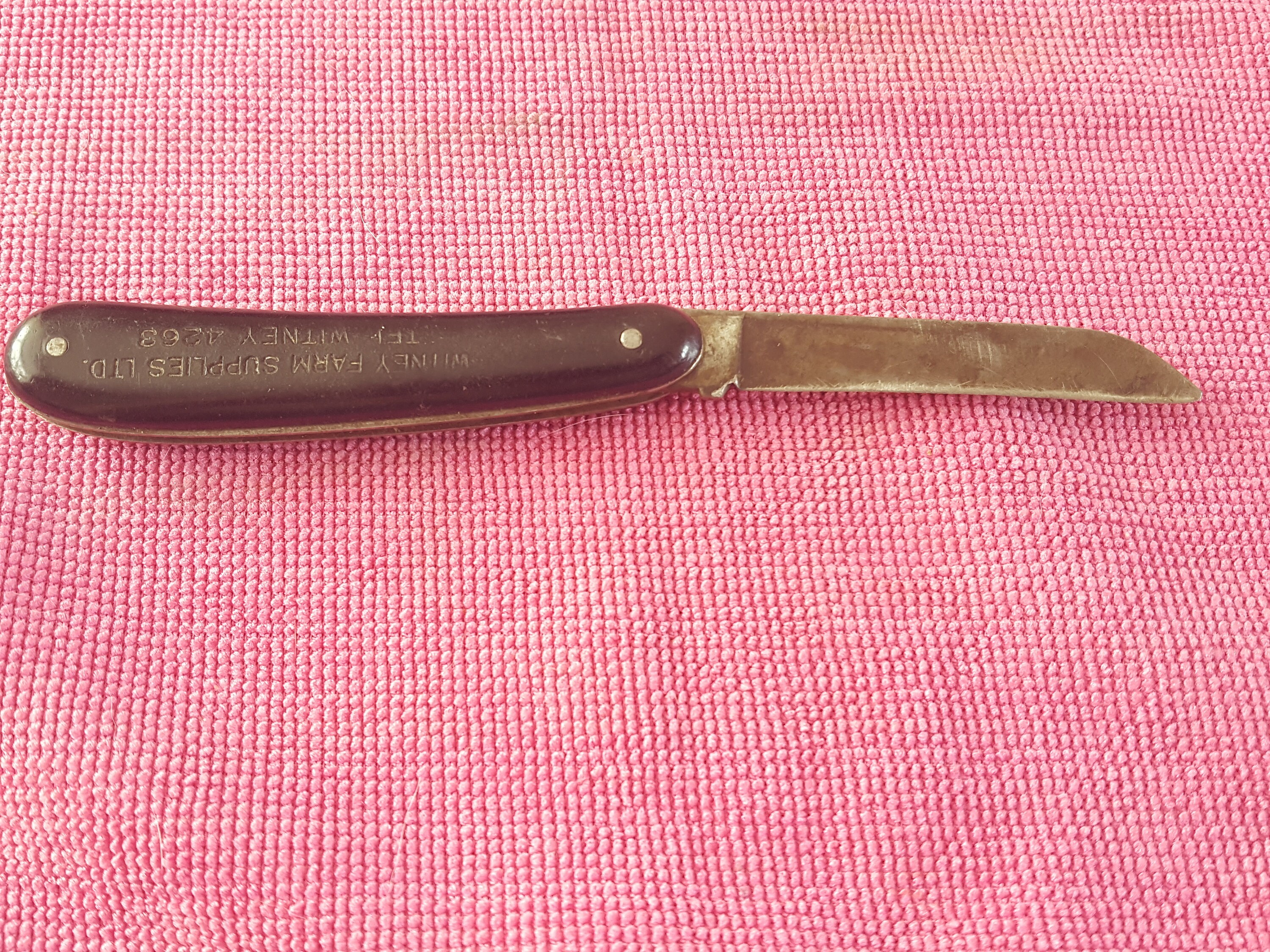 Vintage Pruning Knife cutting tool pocket knife Advertising Etsy
