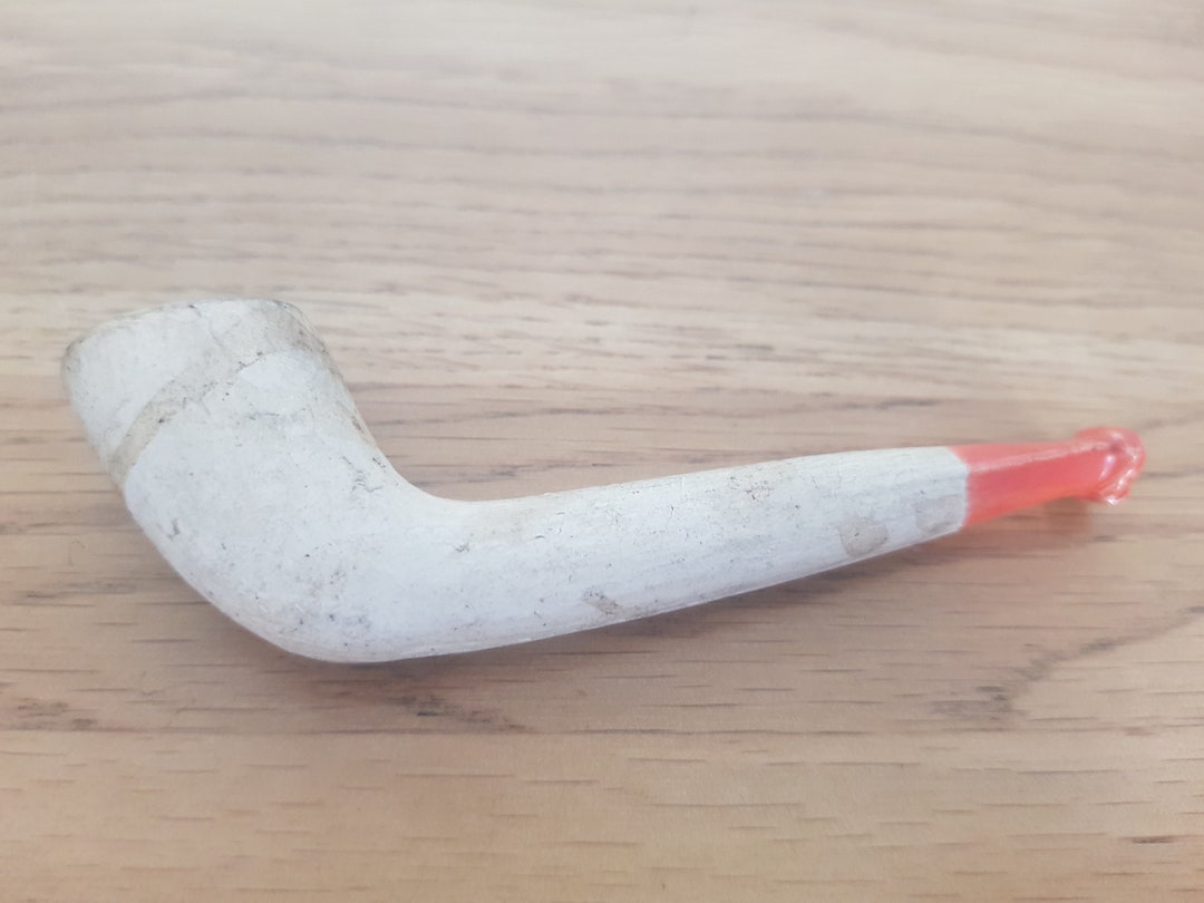 Antique Clay Smoking Pipe, Unused Vintage Clay Pipe, Tobacco Pipe Etsy