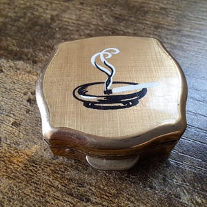 Vintage Stratton Pocket Ashtray,  tobacciana