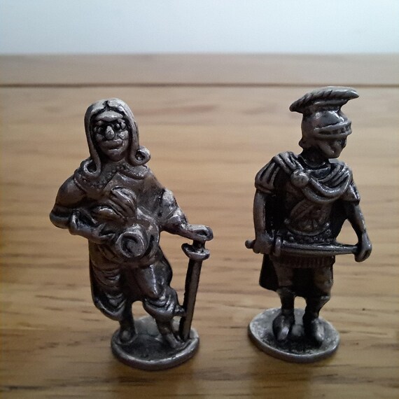 Set Collector 10 Soldats De Plomb Miniatures - Surprise Kinder Des Années 80