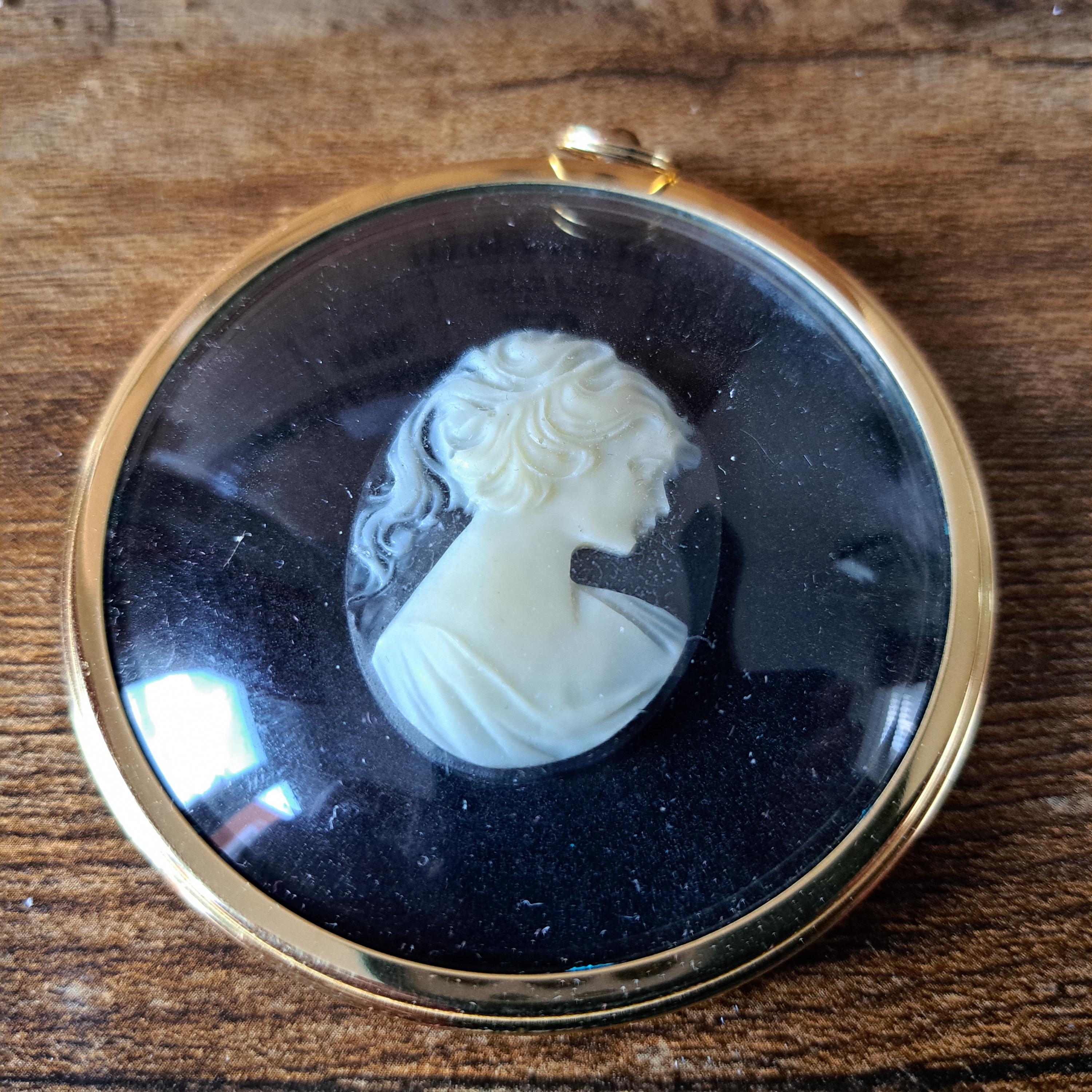 Vintage Peter Bates Cameo Miniature, Boxed Collectible - Etsy