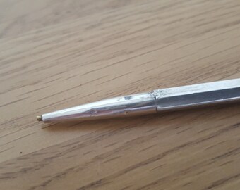 Vintage Sterling Silver Propelling Pencil: Solid Silver Writing