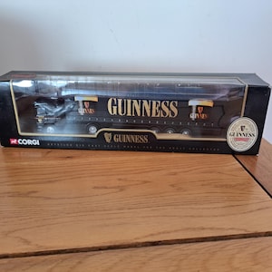 Vintage Corgi Diecast Guinness truck,  Die Cast Model Lorry, New in Box