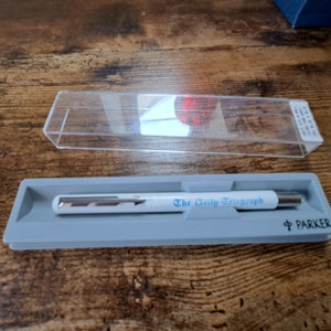 Vintage Parker Pen, Souvenir Pen, Office, Desk, writing, biro, ballpoint pen