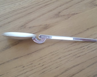 Vintage WR.SP Silver Plated Spoon: Unusual Design Collectible