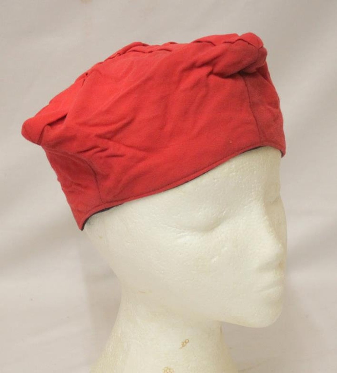 Vintage the House of Vanheems Red Choir Boys Hat - Etsy