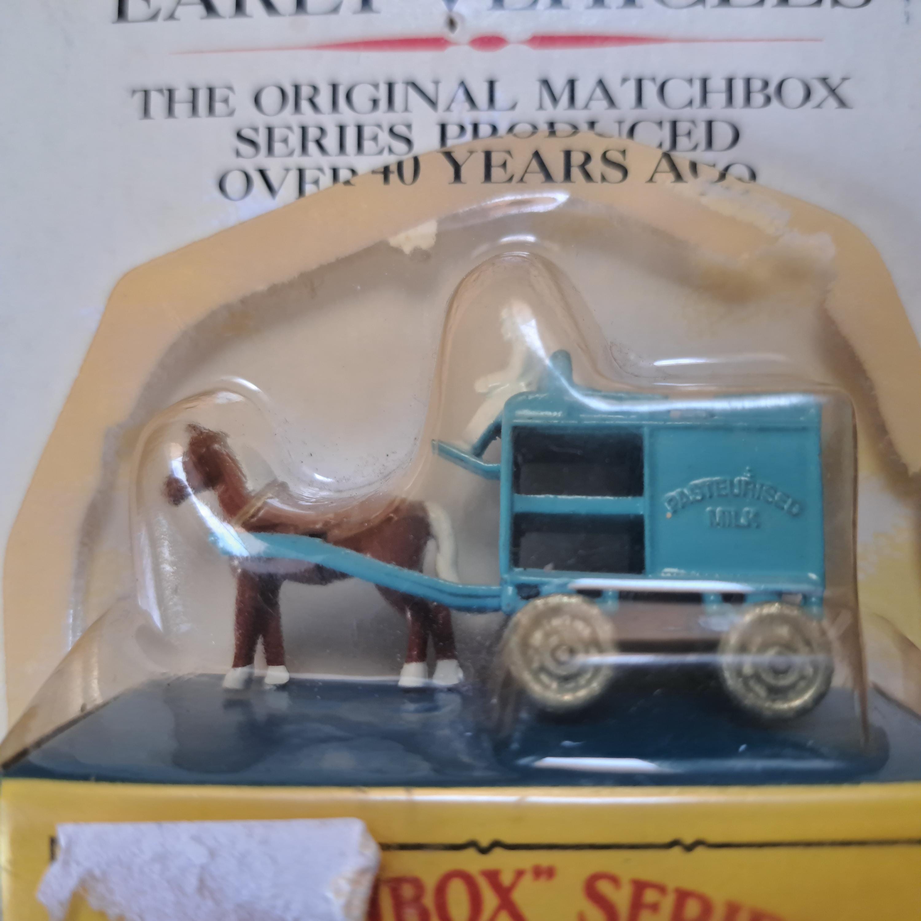 Vintage Lesney Matchbox No. 7: Horse Drawn Milk Float - Etsy