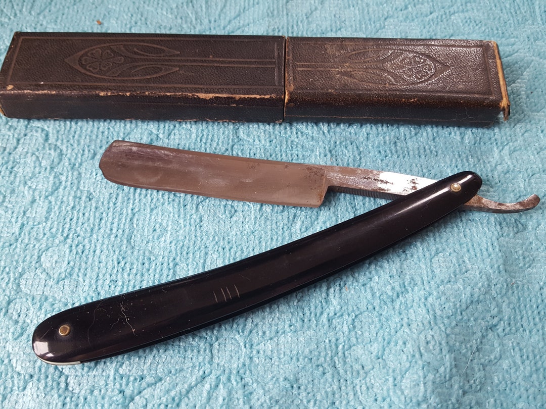 Vintage Straight Razor, Cut Throat, Wet Shave, Mens Grooming, Personal ...