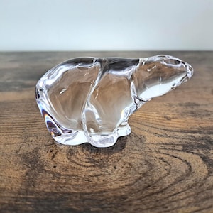 Hadeland Norway Glass Polar Bear - Etsy