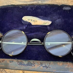 Antique Tortoiseshell Gilt Glasses, Vintage Spectacles, eye glasses, frames