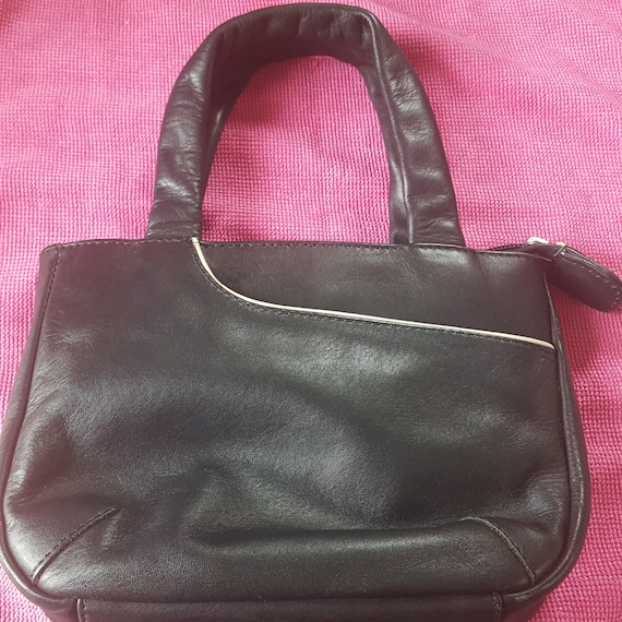 Radley Black Leather Bag Designer Handbag Ladies Purse 