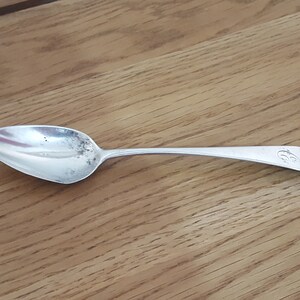 Antique Georgian Hallmarked Silver spoon c1814, antique spoon