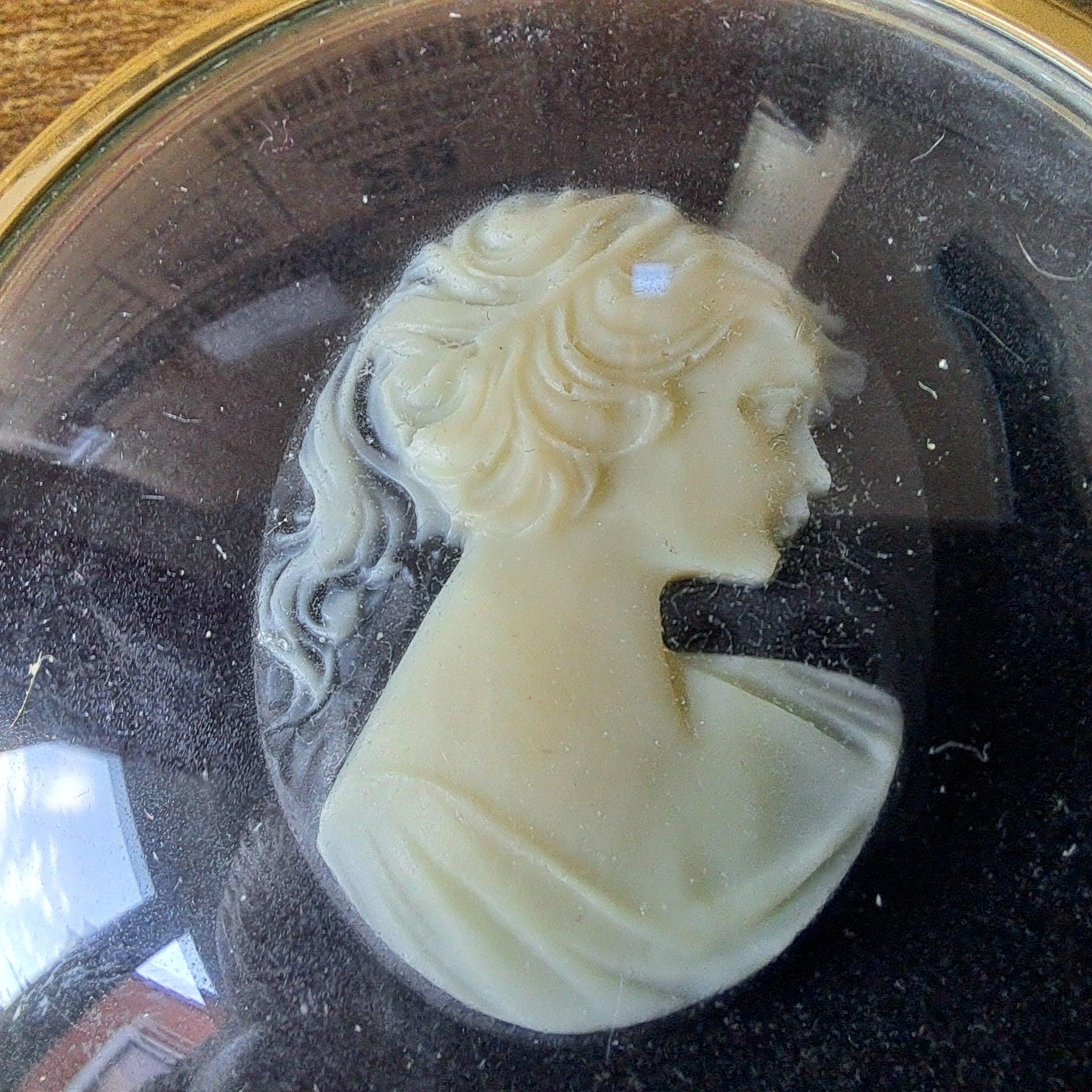Vintage Peter Bates Cameo Miniature, Boxed Collectible - Etsy