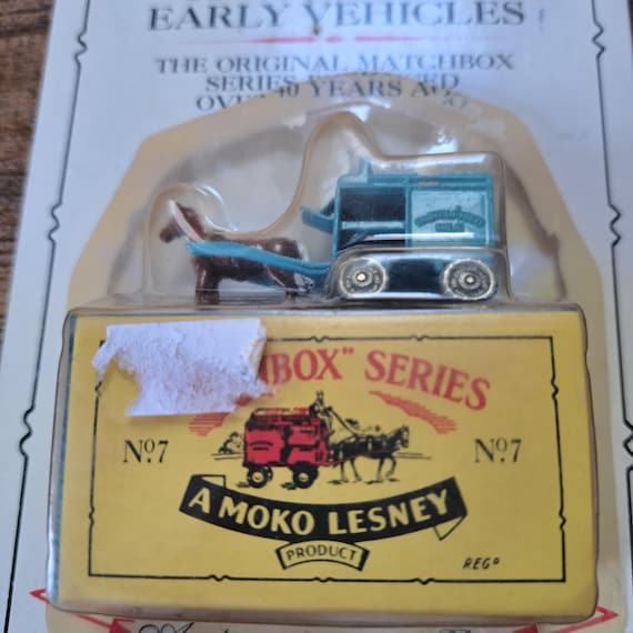 Vintage Lesney Matchbox No. 7: Horse Drawn Milk Float - Etsy