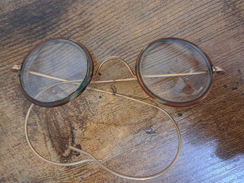 Antique Tortoiseshell Gilt Glasses, Vintage Spectacles, Eye Glasses ...