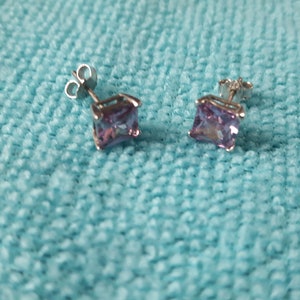 Vintage Silver Earrings, Stud earrings, pierced ears, sterling silver jewellery