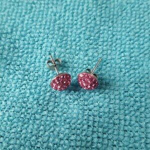 Vintage Silver Earrings, Stud earrings, pierced ears, sterling silver jewellery