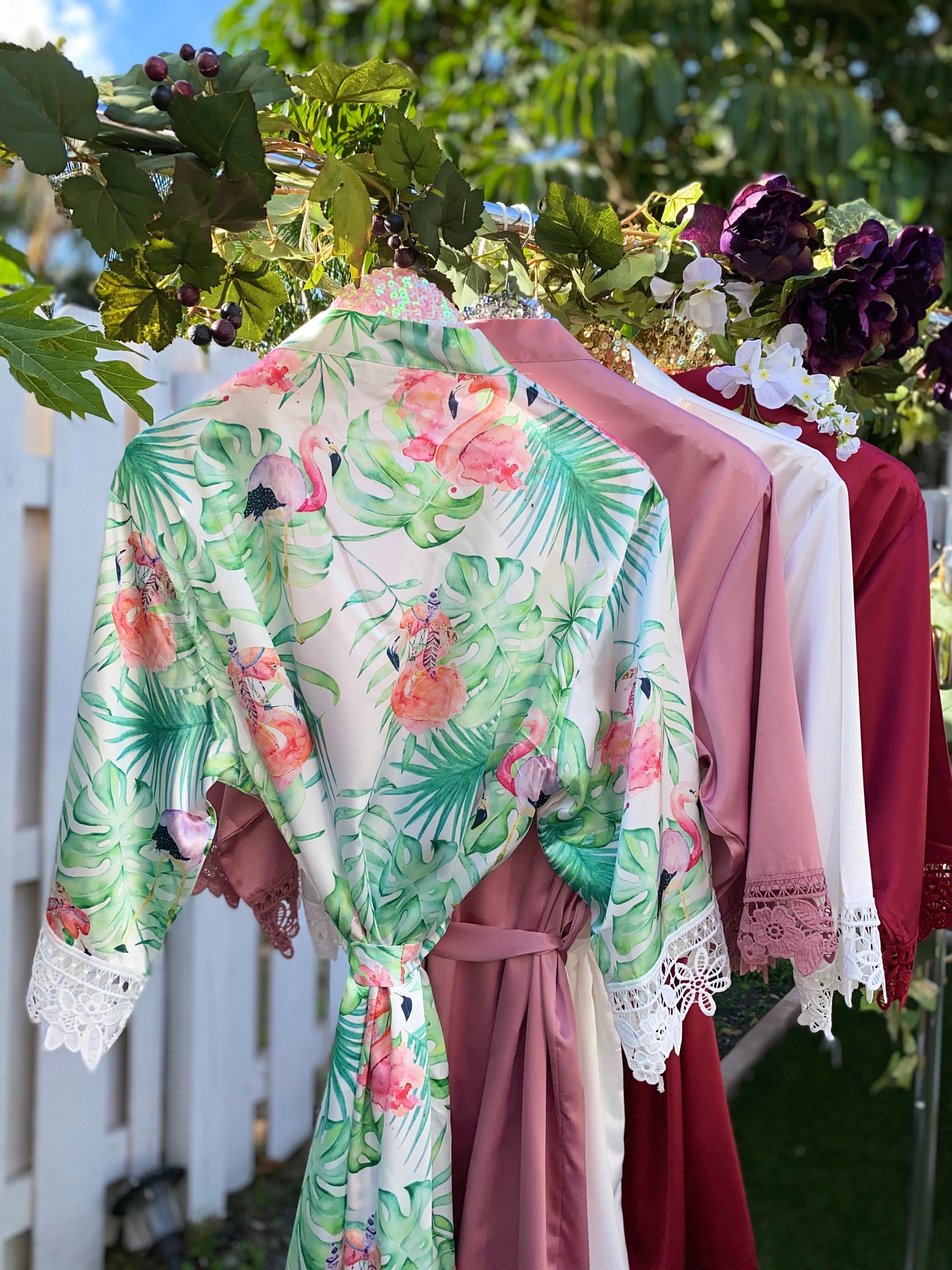 Personalized Bridesmaids Robes Wedding Robes Bridal Party Etsy