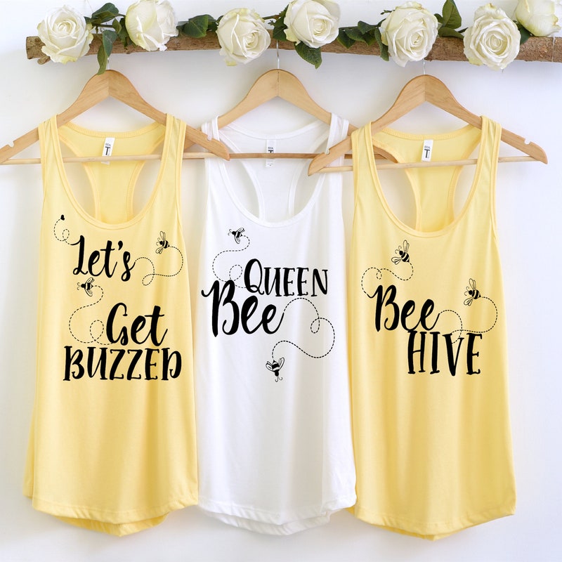 Bride to Bee Tank Tops