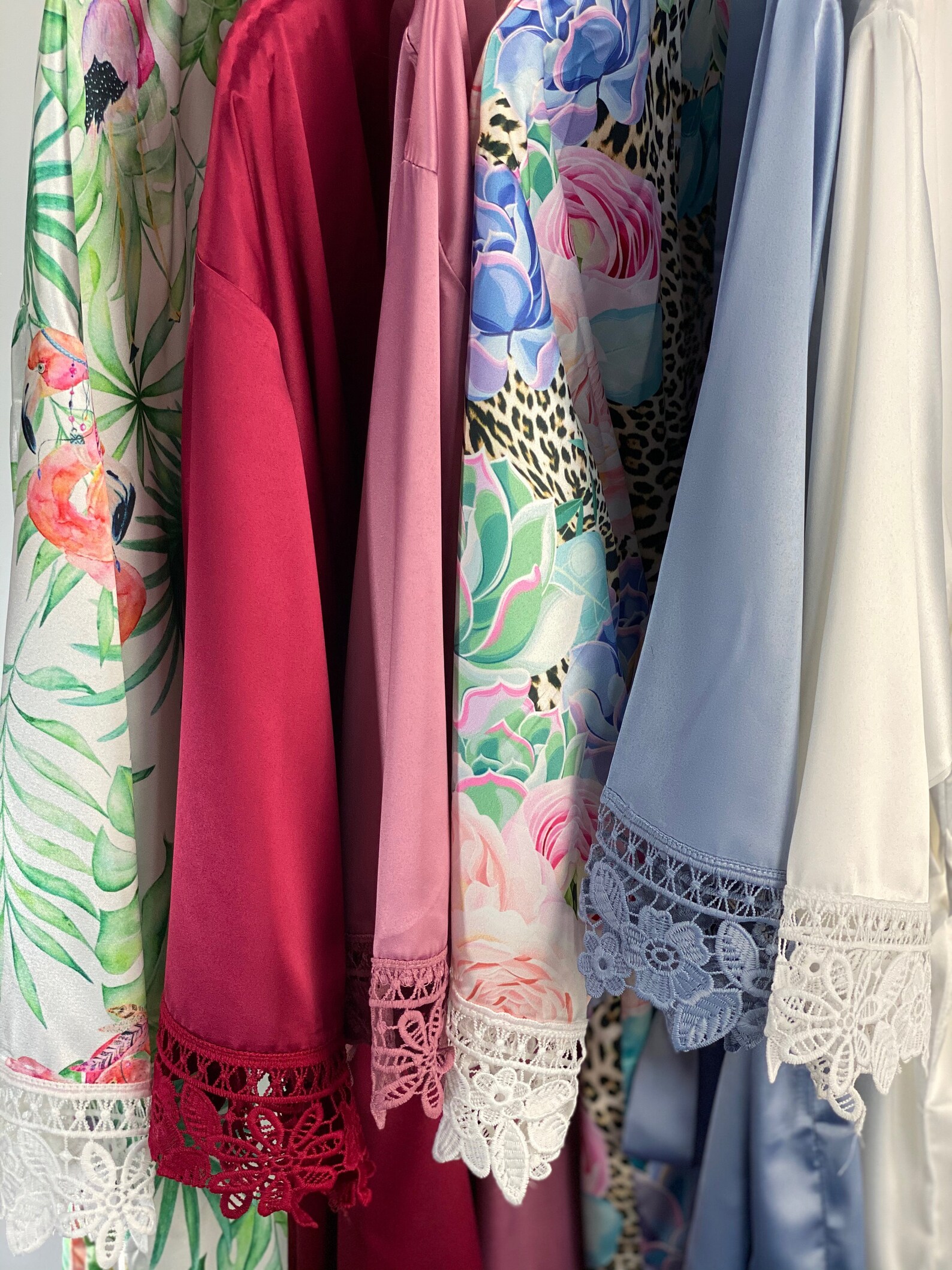 Personalized Bridesmaids Robes Wedding Robes Bridal Party Etsy