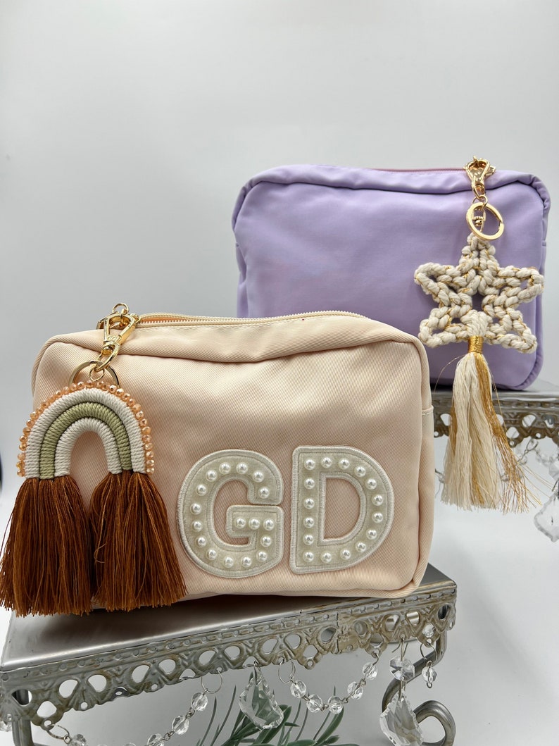 Nylon Makeup Bag Best Friend Gift Bridesmaid Proposal Gift Etsy