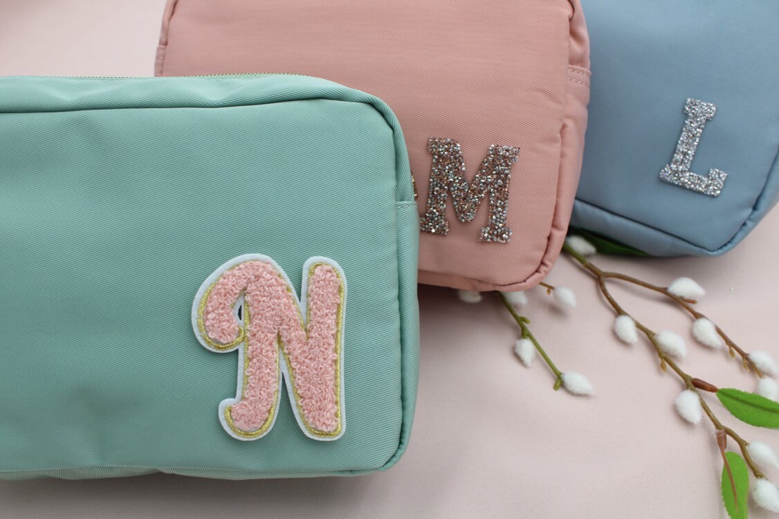 Nylon Makeup Bag, Best Friend Gift, Bridesmaid Proposal Gift, Persona…