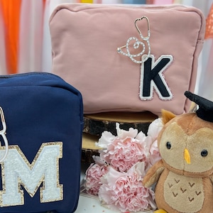 Krankenschwester Graduate Geschenktasche, Doktordiplom Geschenk, Make Up Tasche der medizinischen Schule, graduiert, Stethoskop Pin, personalisierte Tasche,