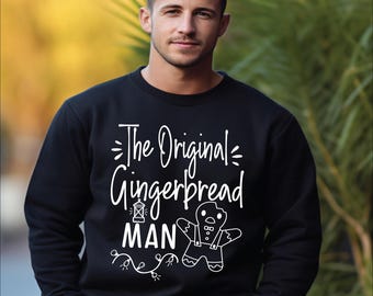 Gingerbread Family bijpassende sweatshirts, Gingerbread Family, kinderen en volwassenen, leuke en grappige peperkoeksweaters voor Kerstmis