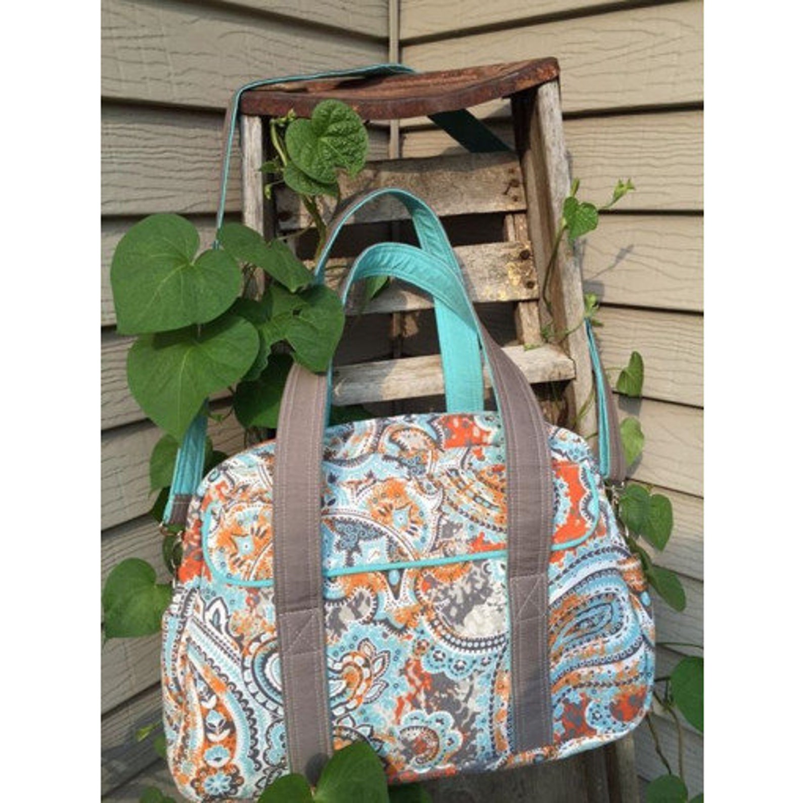 Womens Stylish the Nappy Bag Ladies Bag Sewing Pattern Fashion Etsy