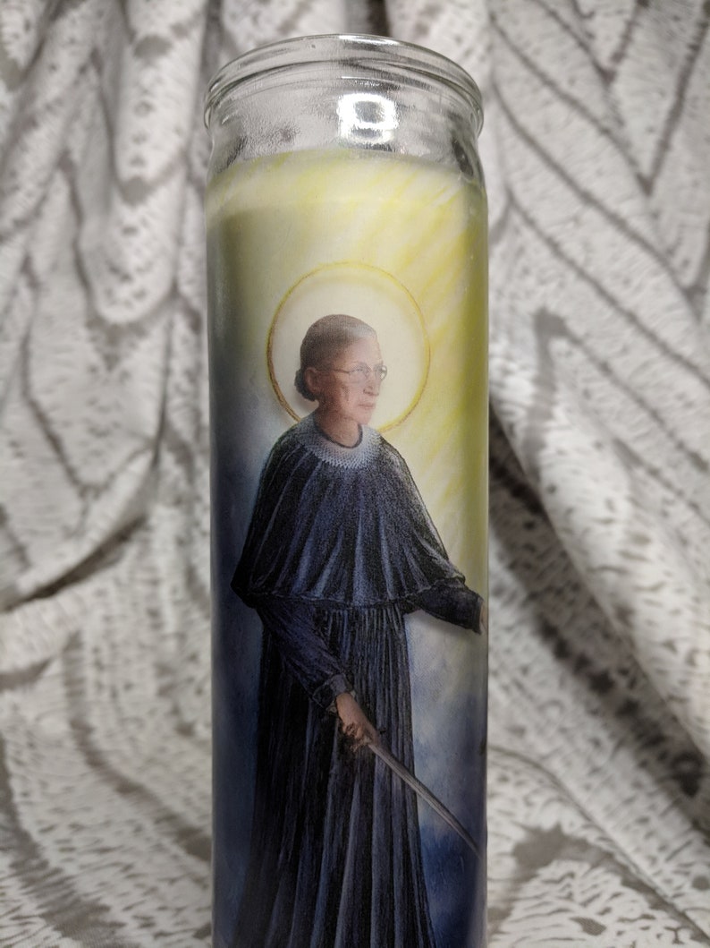 Saint Ruth Bader Ginsburg Prayer Candle RBG Etsy