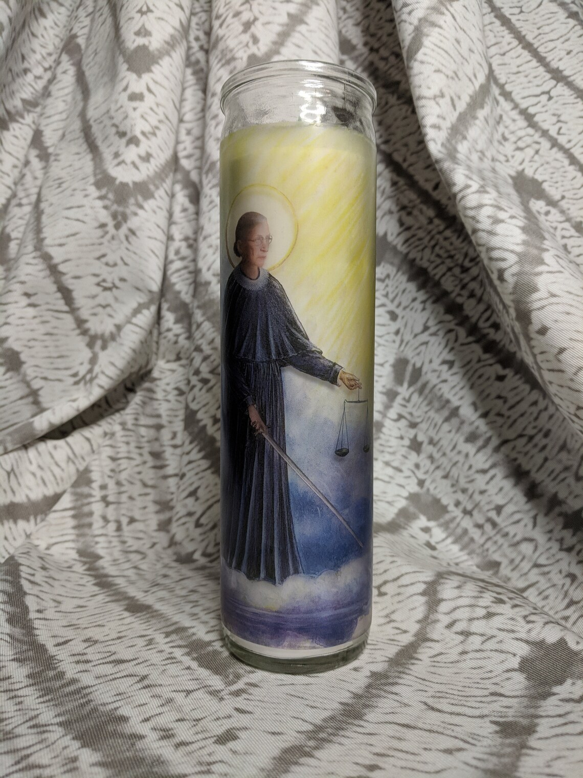 Saint Ruth Bader Ginsburg Prayer Candle RBG Etsy