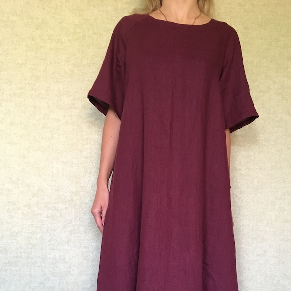 Linen Nightgown - Etsy