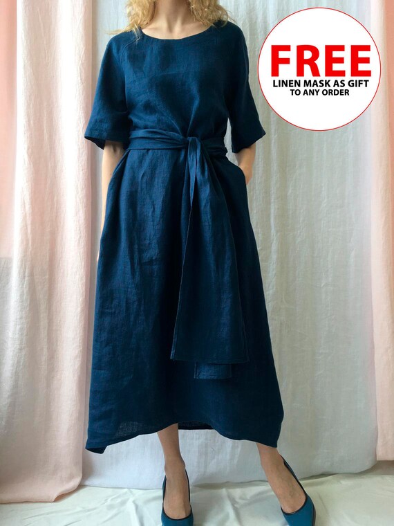 Canopy Linen Dress