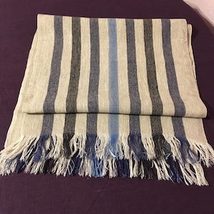 Linen kitchen towel, Striped Table Runner, Linen Table Runner, Farmhouse Table Runner, Farmhouse decor