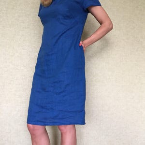 Leinen Kleid / Leinen Tunika / Maxi Leinen Kleid / Sommerkleid / Nachthemd / Leinen Nachthemd