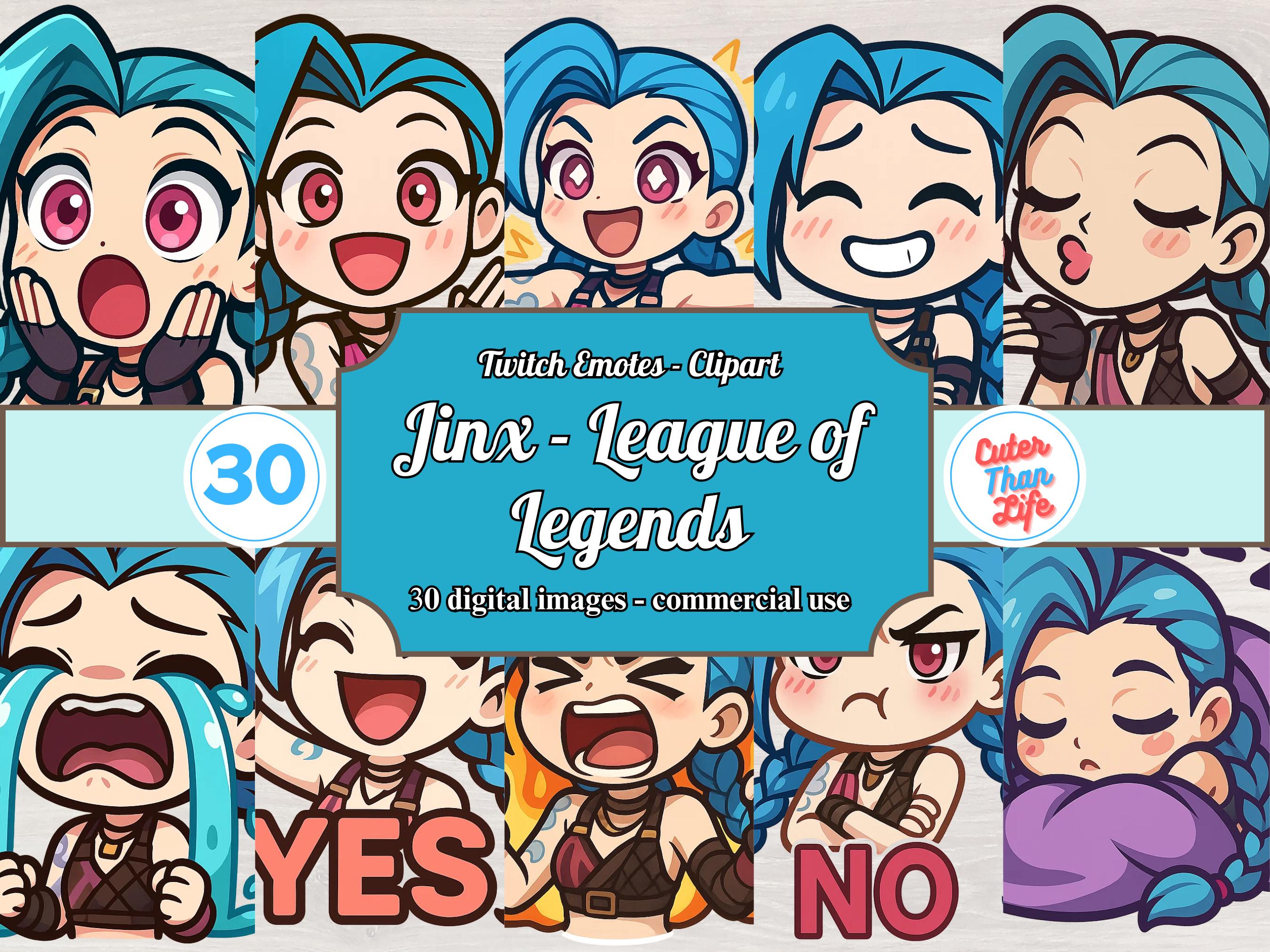 League of Legends エモートピンバッジ League of legends jinx emotes - Etsy 日本